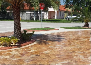 Paver driveway project 1